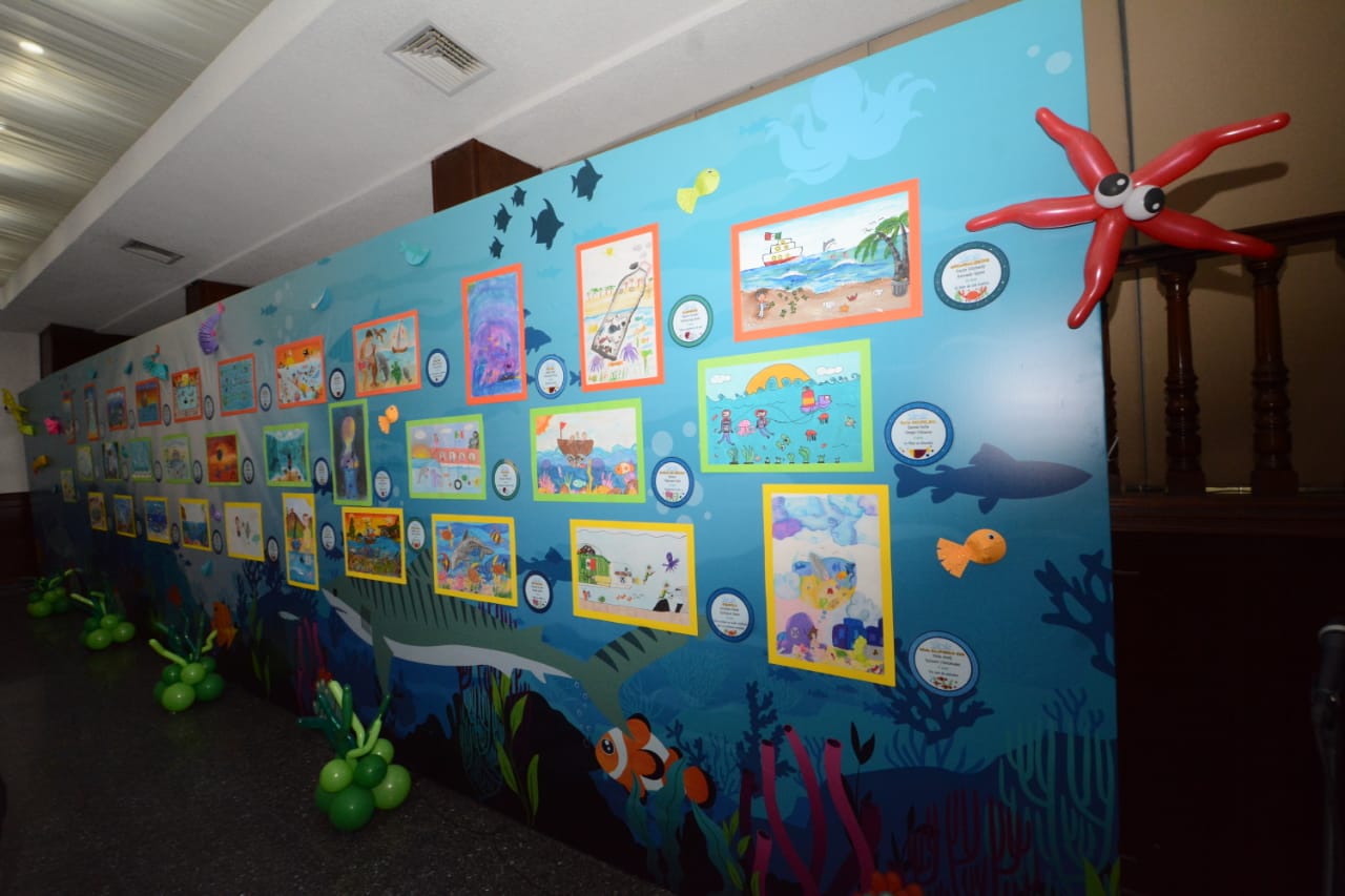 Dibujos ganadores del Concurso de Pintura Infantil "El Niño y La Mar"