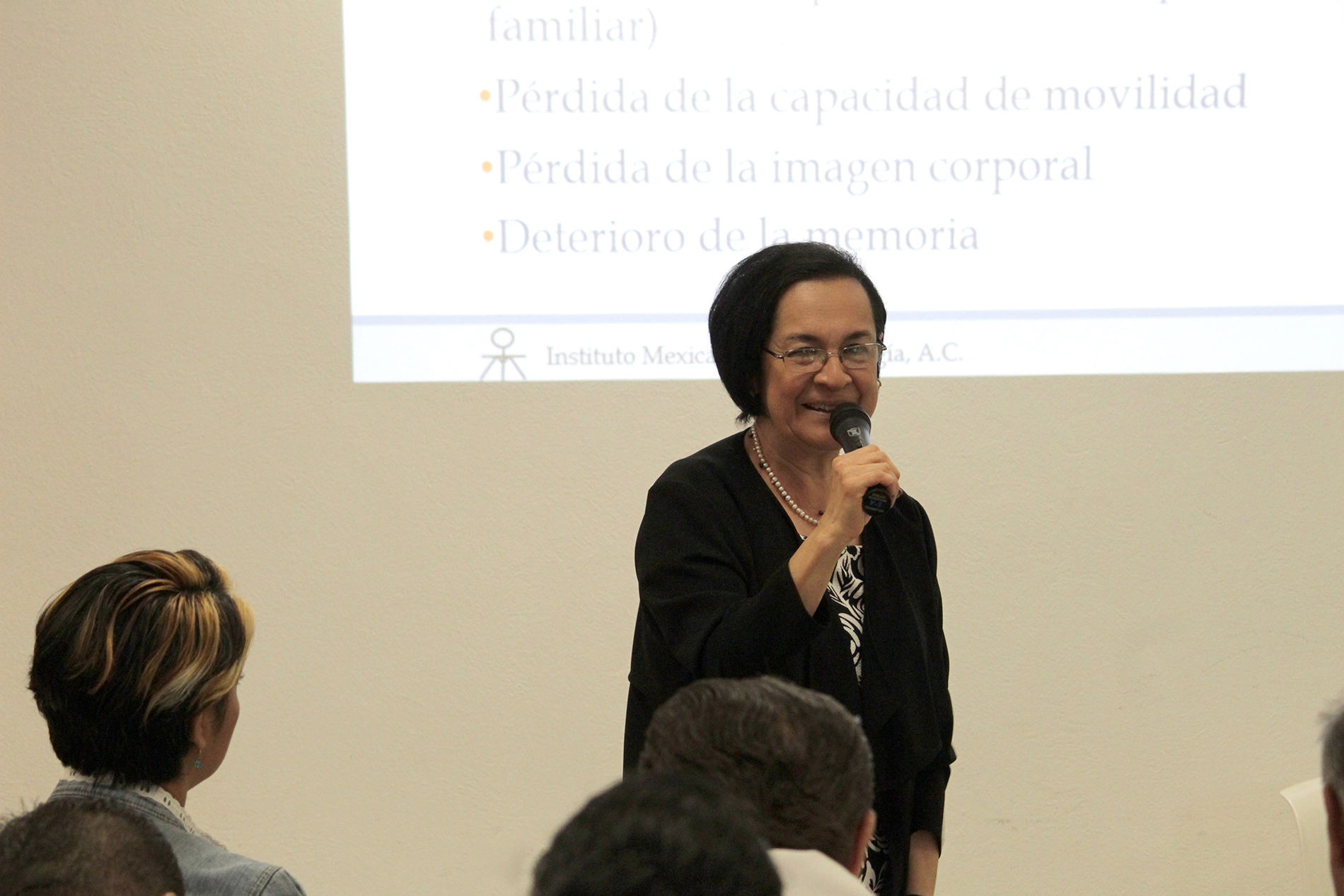 Patricia Solís González, especialista del Instituto Mexicano de Tanatología.