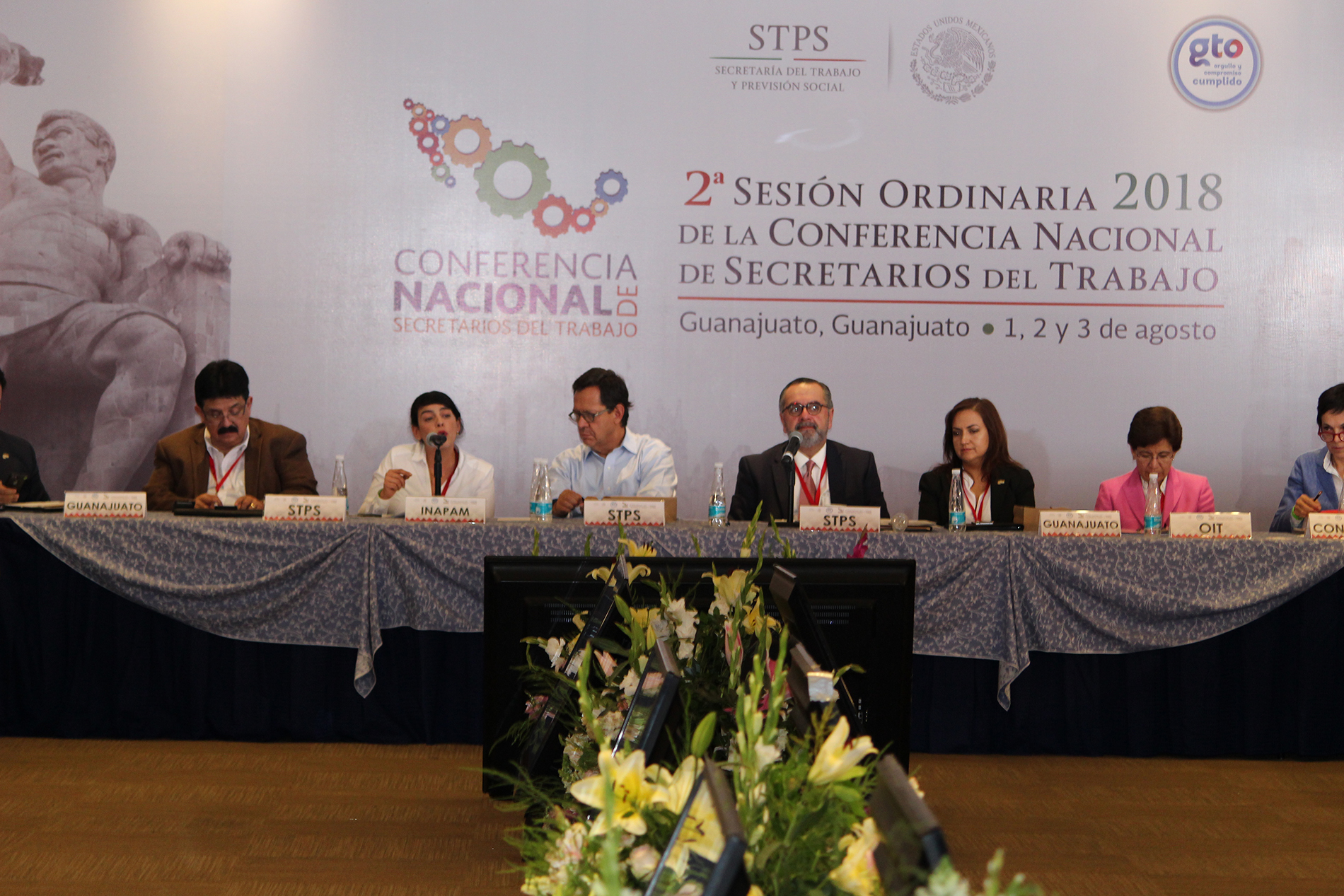 Se reunieron en Guanajuato diversos funcionarios de la Secretaría del Trabajo (STPS).