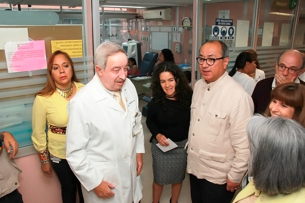 Supervisión del programa de Pedagogía Hospitalaria, en el Hospital infantil de México, Federico Gómez