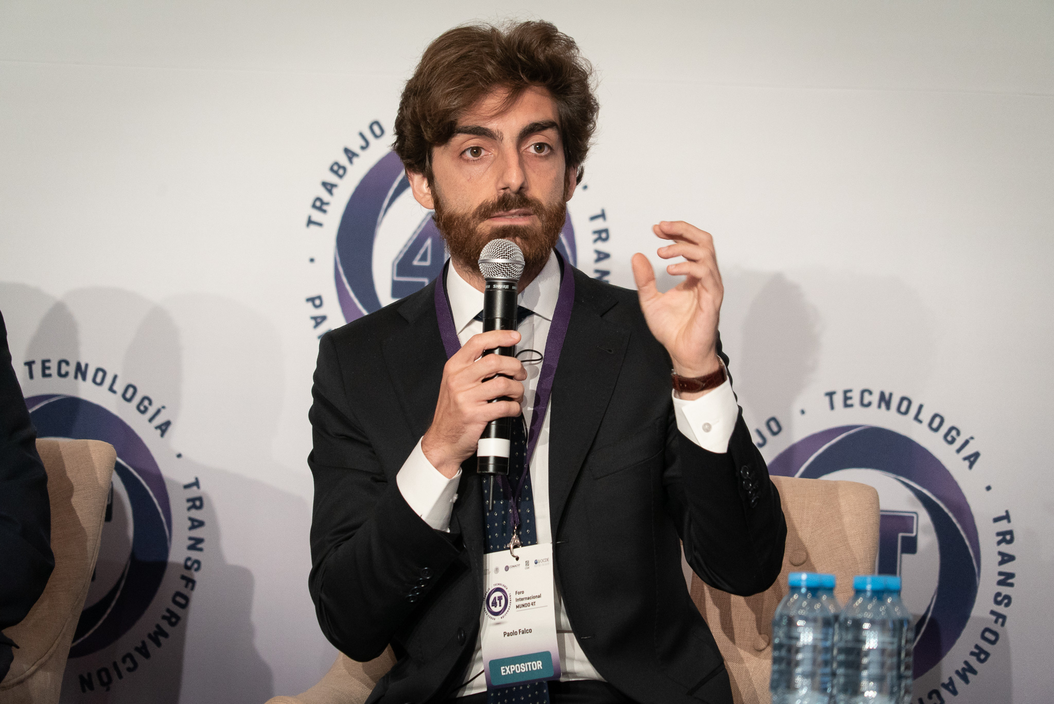 Paolo Falco, economista en la Dirección de Empleo, Trabajo y Asuntos Sociales de la OCDE 
