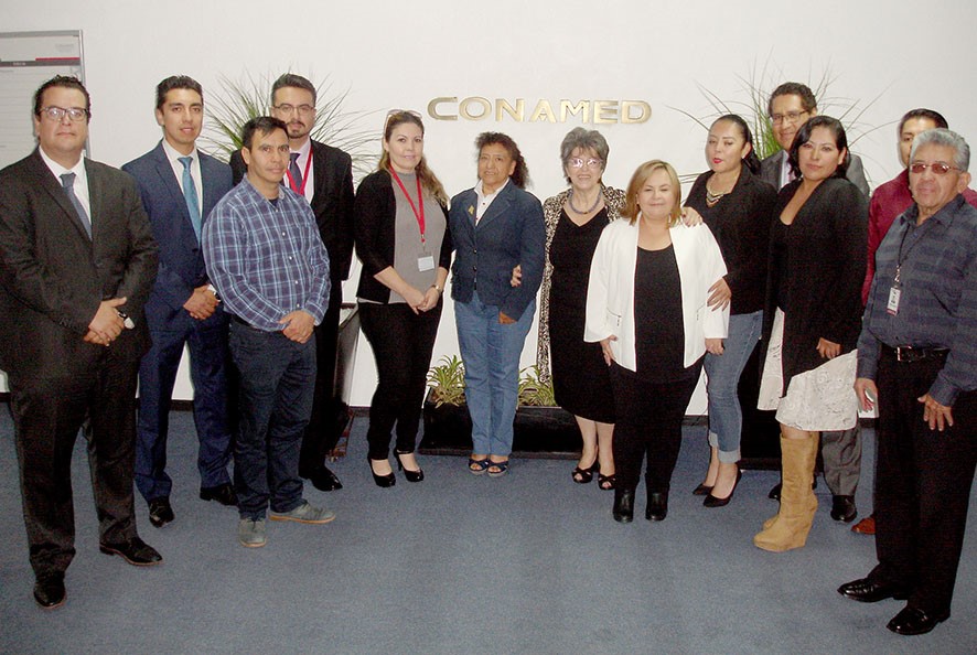 Participantes del Curso-Taller de las Comisiones Estatales de Arbitraje Médico de Baja California, Tlaxcala, Sonora y Estado de México.