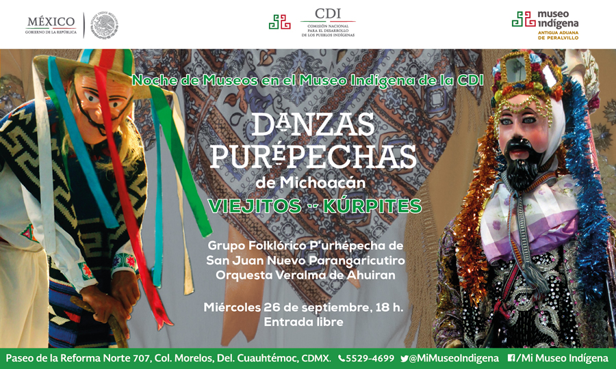 Danzas purépechas de Michoacán: Viejitos y Kúrpites 