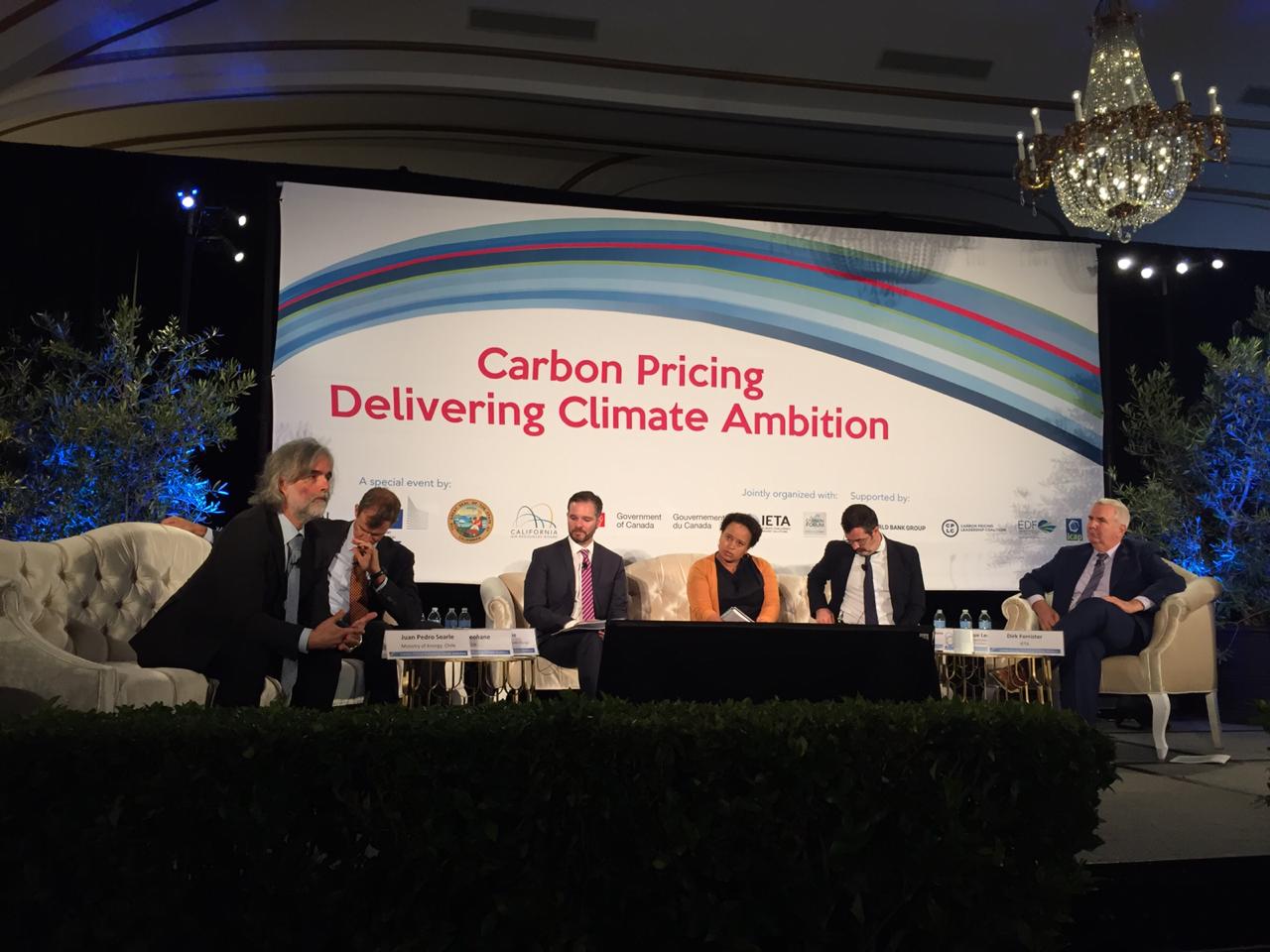Vista general de Declaración sobre Precio al Carbono en las Américas, durante Cumbre Global de Acción Climática (GCAS por sus siglas en inglés).
