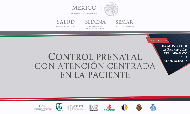 GPC sobre Control Prenatal con atención centrada en el paciente