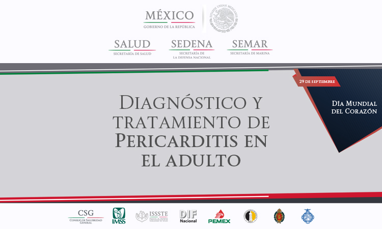 GPC sobre Diagnóstico y Tratamiento de Pericarditis en el adulto