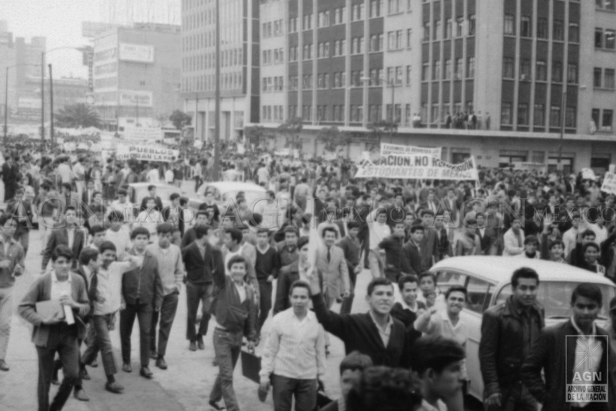 AGNRecuerda el Movimiento Estudiantil de 1968, a 50 años del 2 de octubre |  Archivo General de la Nación | Gobierno 