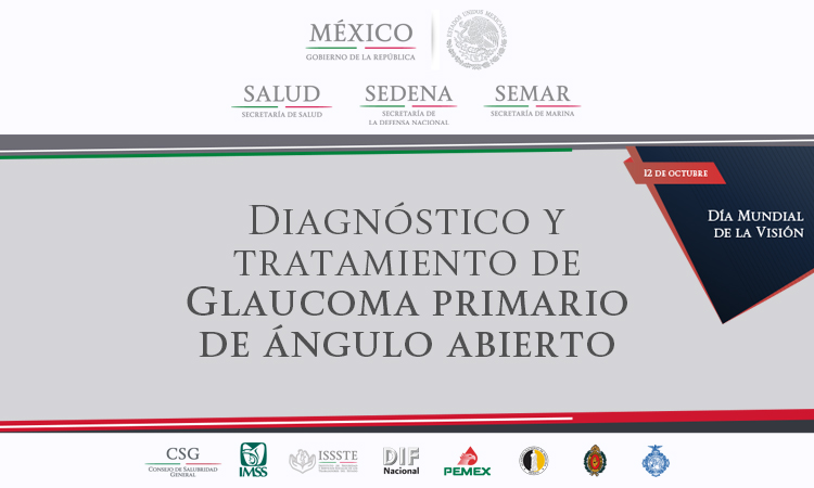 GPC sobre Diagnóstico y tratamiento de Glaucoma primario de ángulo abierto