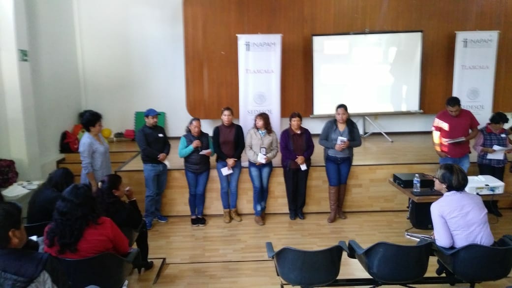 Participantes del curso de cuidados paliativos impartido en Tlaxcala.  