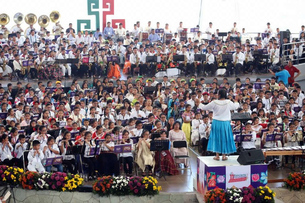 Concierto Monumental de Bandas de Viento Infantiles y Juveniles de Oaxaca.