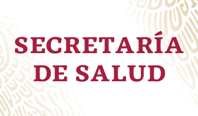 Imagen con tipografía Secretaría de Salud.
