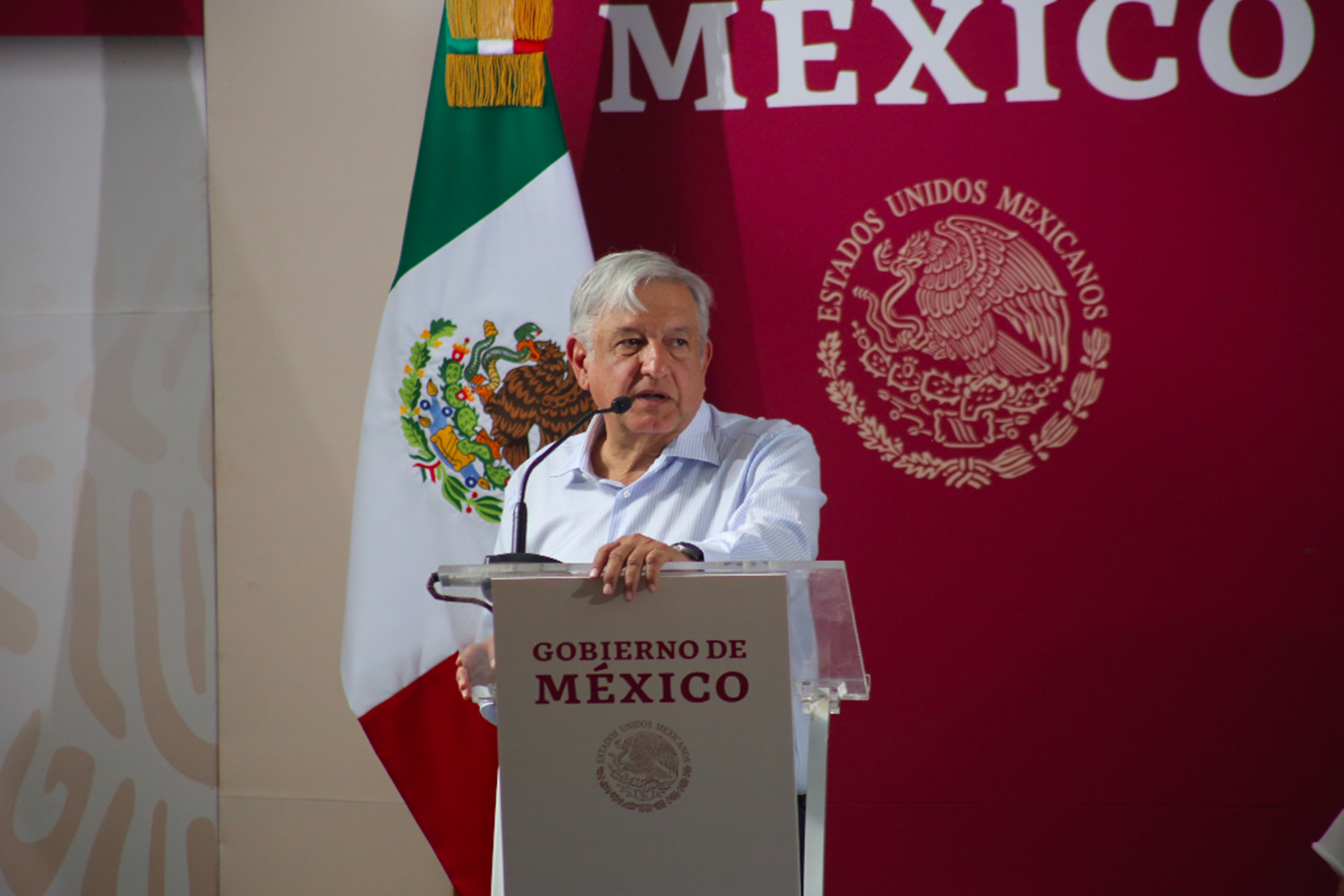 El Presidente de México, Andrés Manuel López Obrador, encabezó el evento “México con agua se transforma”, donde se destacó que el agua será un elemento vital para el buen Gobierno.