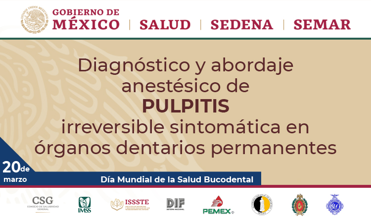 GPC sobre Diagnóstico y abordaje anestésico de Pulpitis irreversibles sintomática en órganos dentarios permanentes