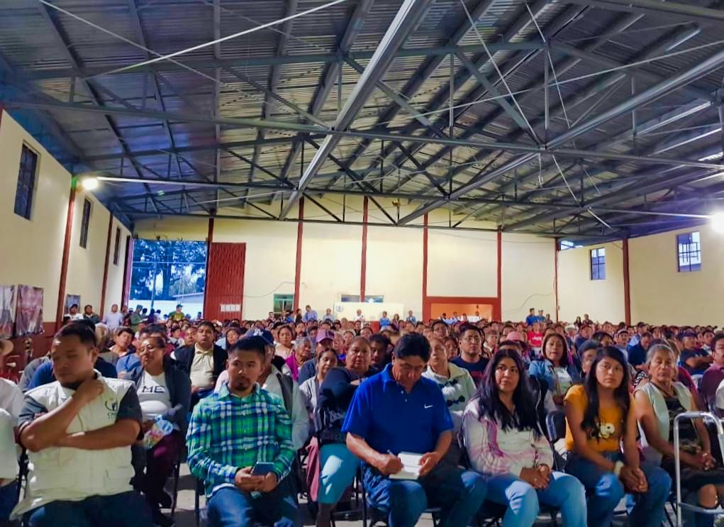 En consulta libre, previa e informada a la comunidad indígena de Xaltocan, se aprobó el proyecto del aeropuerto en Santa Lucía.