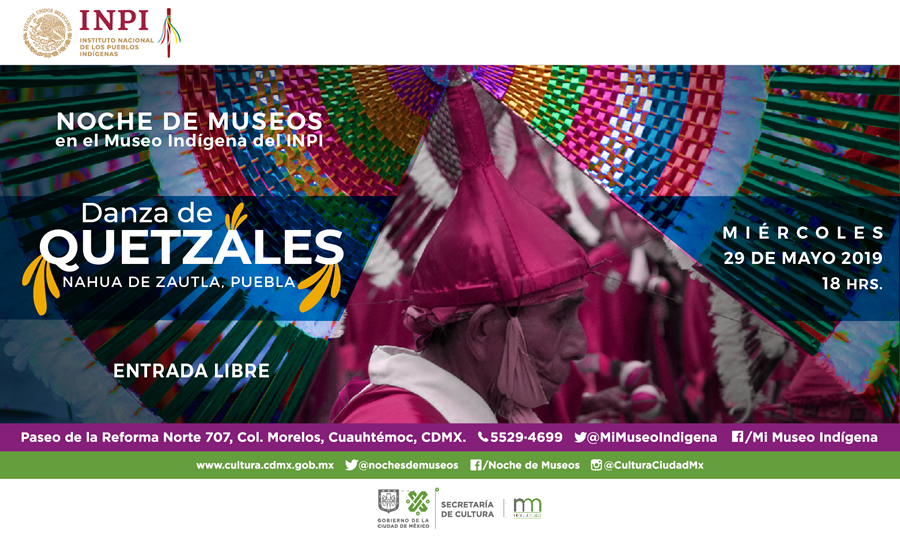 Danza de quetzales de Puebla.
