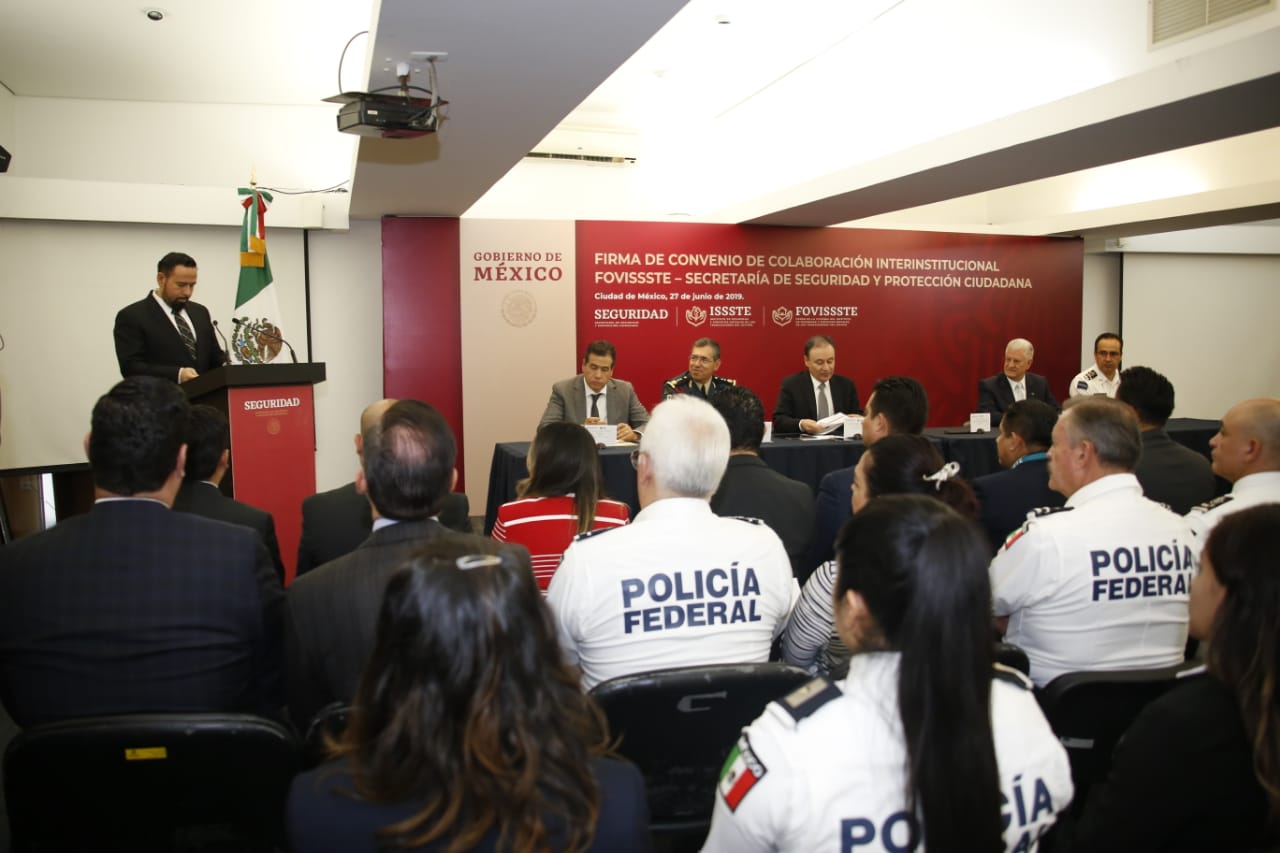 El Vocal Ejecutivo, Agustín Rodríguez López, afirmó que el Fondo coadyuva para elevando la calidad de vida y dignificar el trabajo los agentes policiales