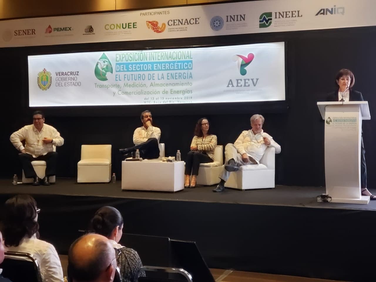 Participación de la Dra. Georgiana Izquierdo en el Panel: Aportaciones de la ciencia y tecnología mexicana al Sector Energético.