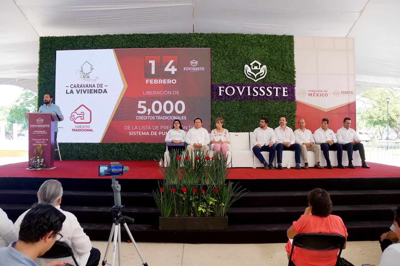 El Vocal Ejecutivo, Agustín Rodríguez López, anunció que este viernes 14 de febrero fueron liberados 5 mil créditos más mediante el Sistema de Puntaje 2020 en beneficio de los trabajadores al servicio del Estado