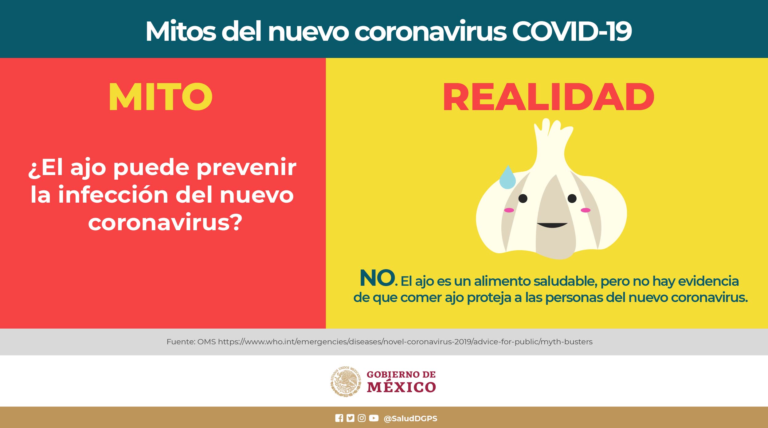 COVID-19 MITOS Y REALIDADES Secretaría de Salud | Gobierno | gob.mx