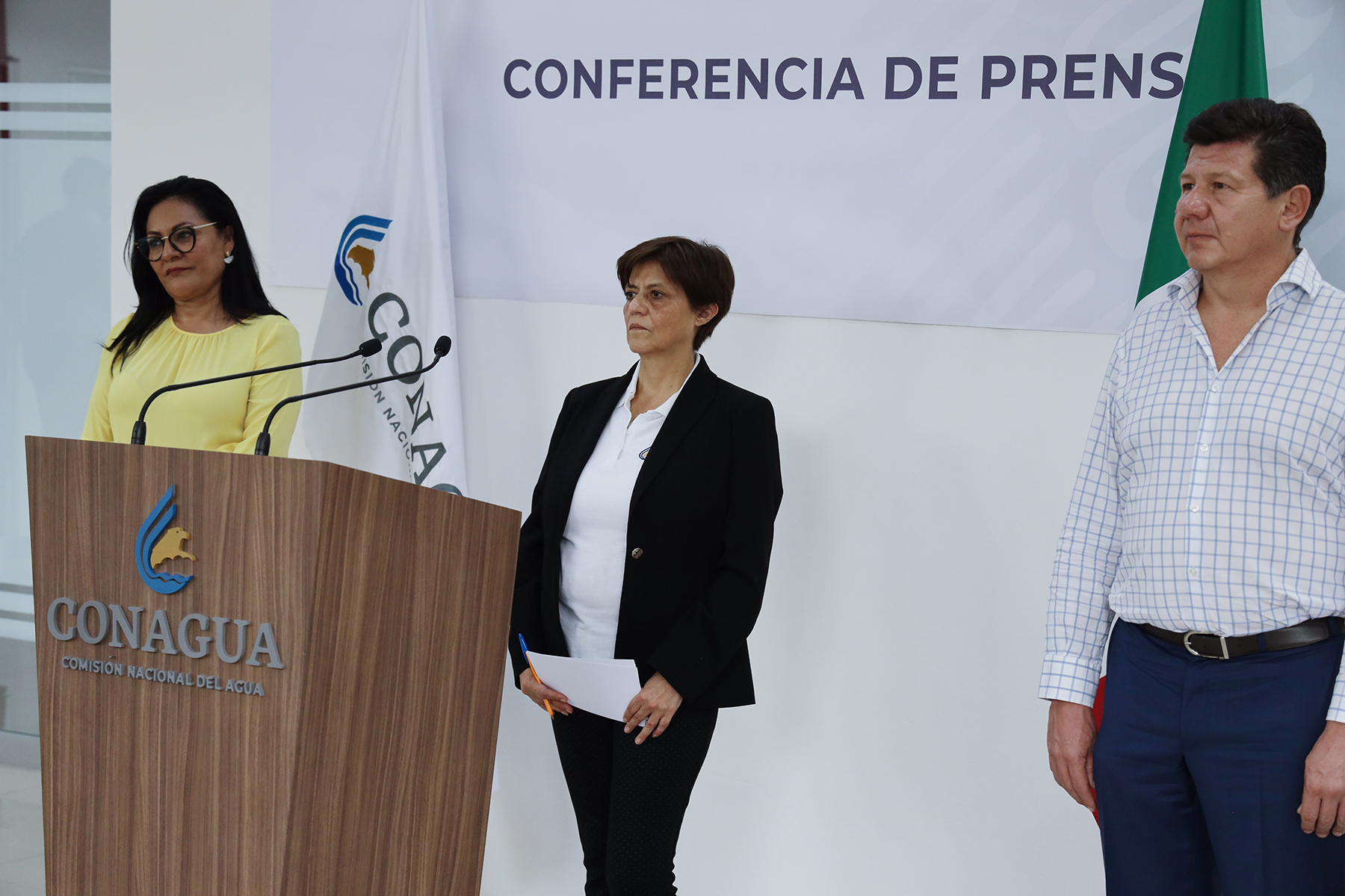 En videoconferencia de prensa, se detallaron las acciones de Conagua, coordinadas con ANEAS y dependencias federales, durante la contingencia sanitaria.