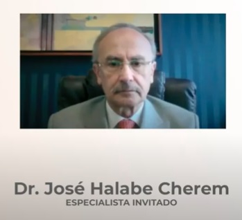 Dr. José Halabe Cherem, Presidente de la Academia Nacional de Medicina de México (ANMM).