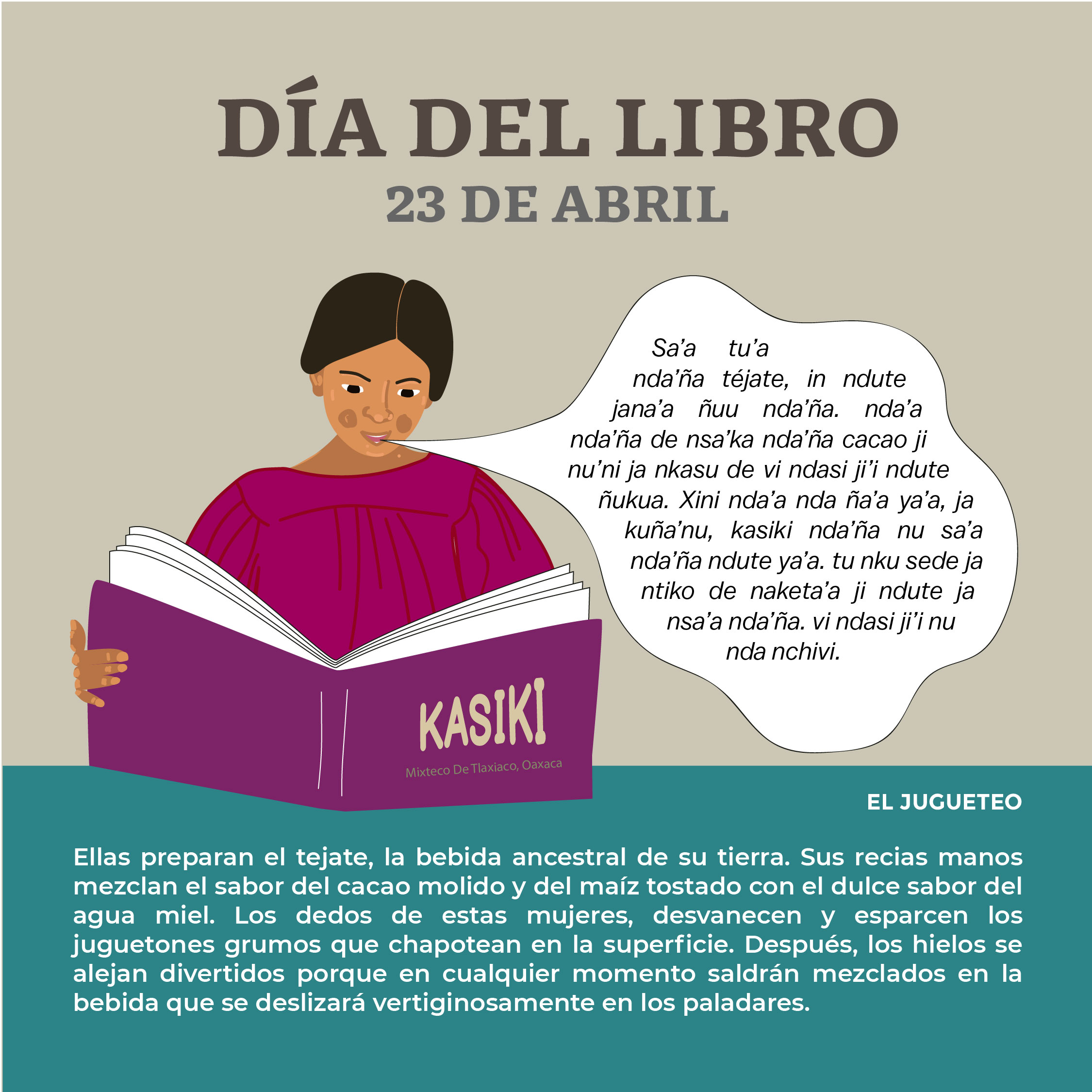 Día mundial. del libro. Diana Karen Pérez Prado INPI