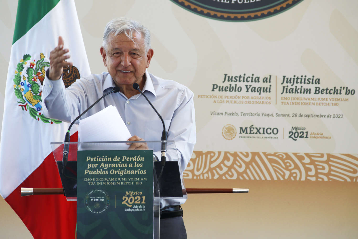 Gobierno de México acuerda Plan de Justicia del Pueblo Yaqui y recibe propuesta de reforma indígena.