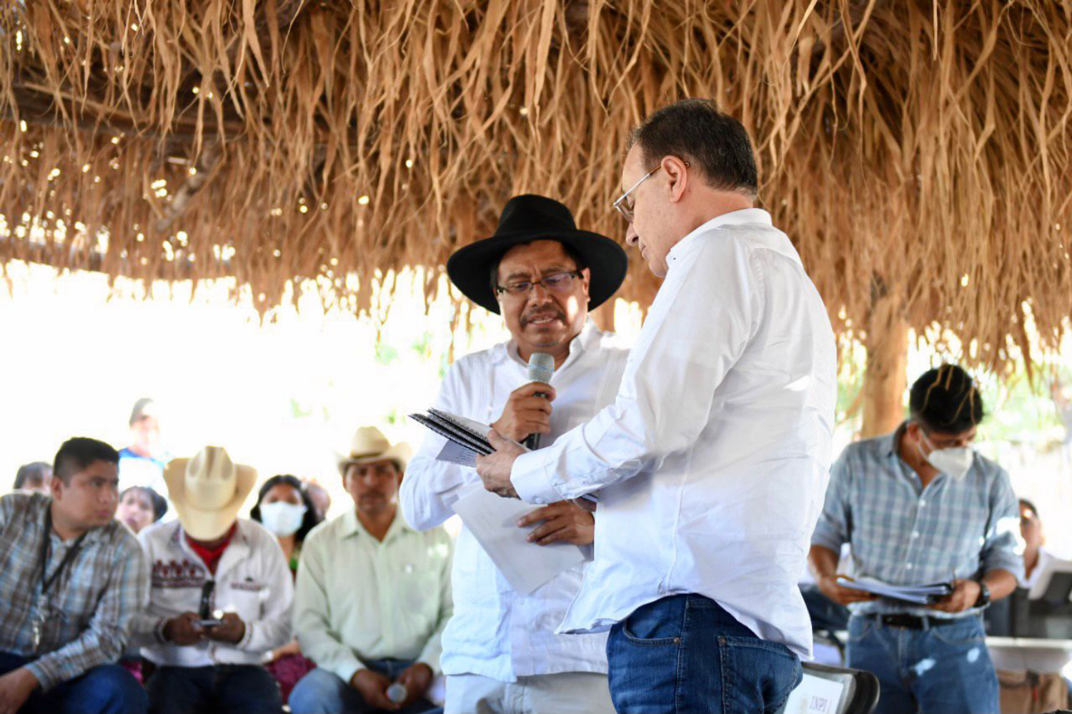 Autoridades Yaquis y Estado Mexicano se comprometen a materializar juntos el Plan de Justicia del Pueblo Yaqui.