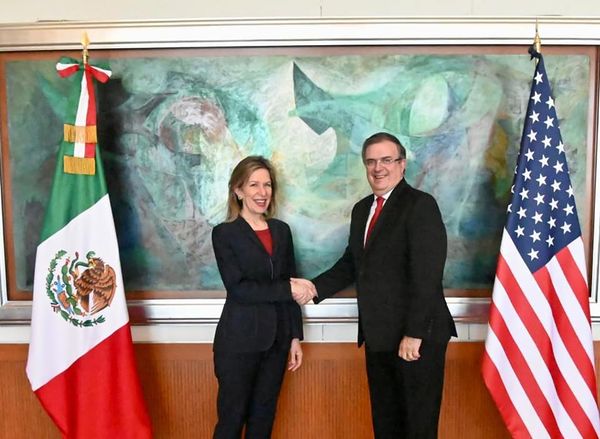 Foreign Secretary Marcelo Ebrard meets with Elizabeth Sherwood-Randall, advisor to U.S. President Biden for Homeland Security