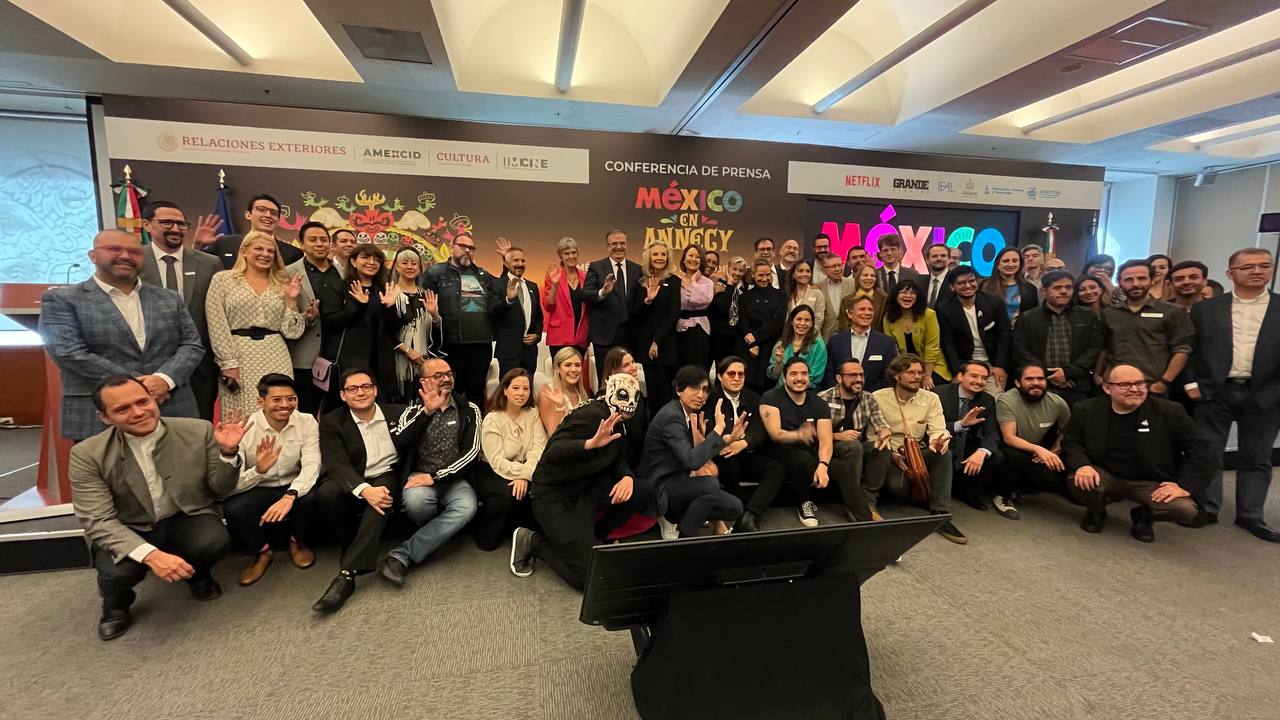 Foreign Secretary Marcelo Ebrard announces Mexico as guest of honor at the 2023 Annecy International Animation Film Festival