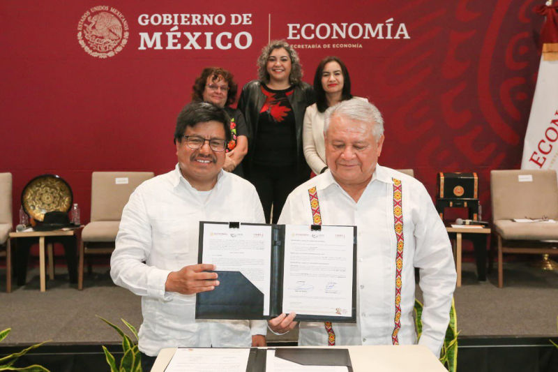Gobierno de México garantiza la propiedad intelectual de los pueblos indígenas.