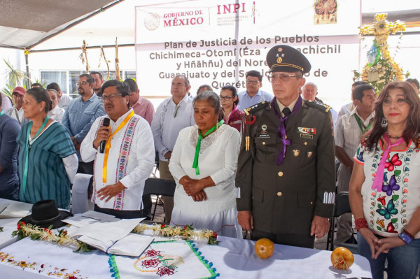 Plan de Justicia honra historia de lucha y resistencia de los pueblos chichimeca y otomí del noroeste de Guanajuato y semidesierto de Querétaro