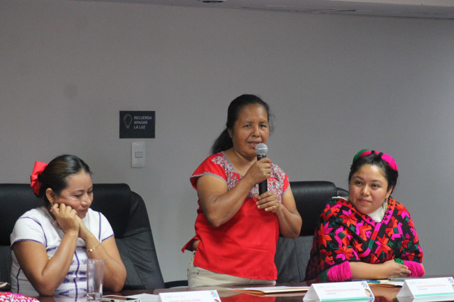 Inmujeres e INPI entregan premio “Martha Sánchez Néstor” a 20 mujeres indígenas, por trabajo a favor de derechos colectivos.