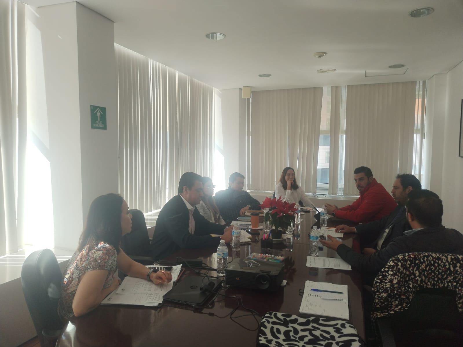 La reunión tuvo lugar en las instalaciones del Instituto Mexicano del Seguro Social