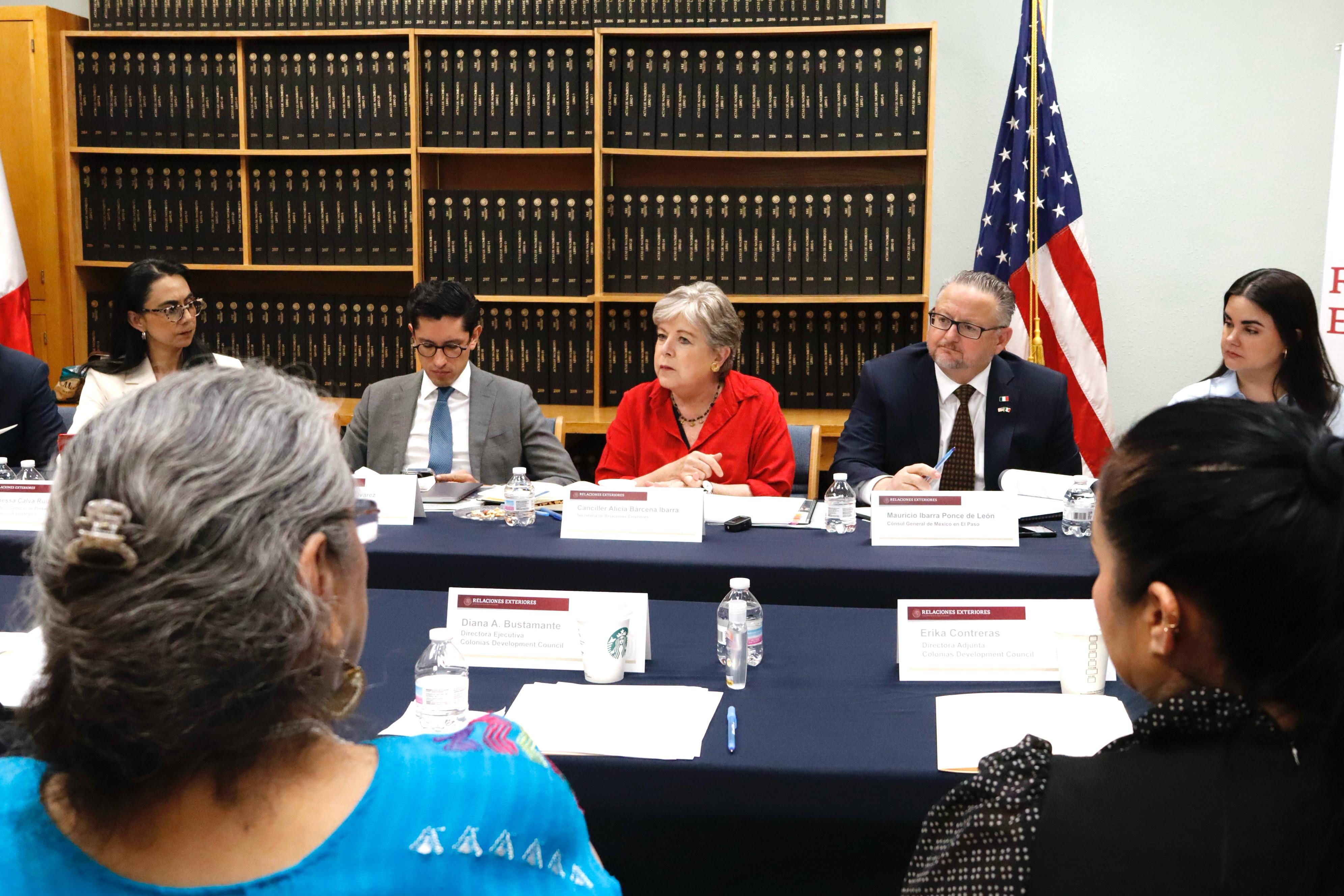 Mi prioridad es proteger y empoderar a la comunidad mexicana en Texas: Alicia Bárcena |  Ministerio de Asuntos Exteriores |  gobierno