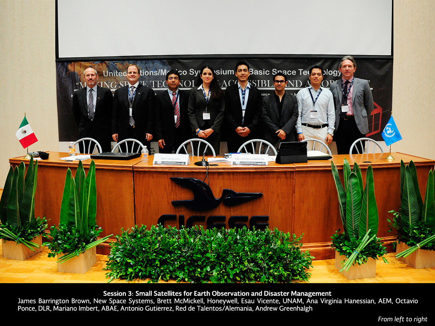 Presenta SCT avances de los satélites Centenario y Morelos 3 en Foro Internacional de la ONU