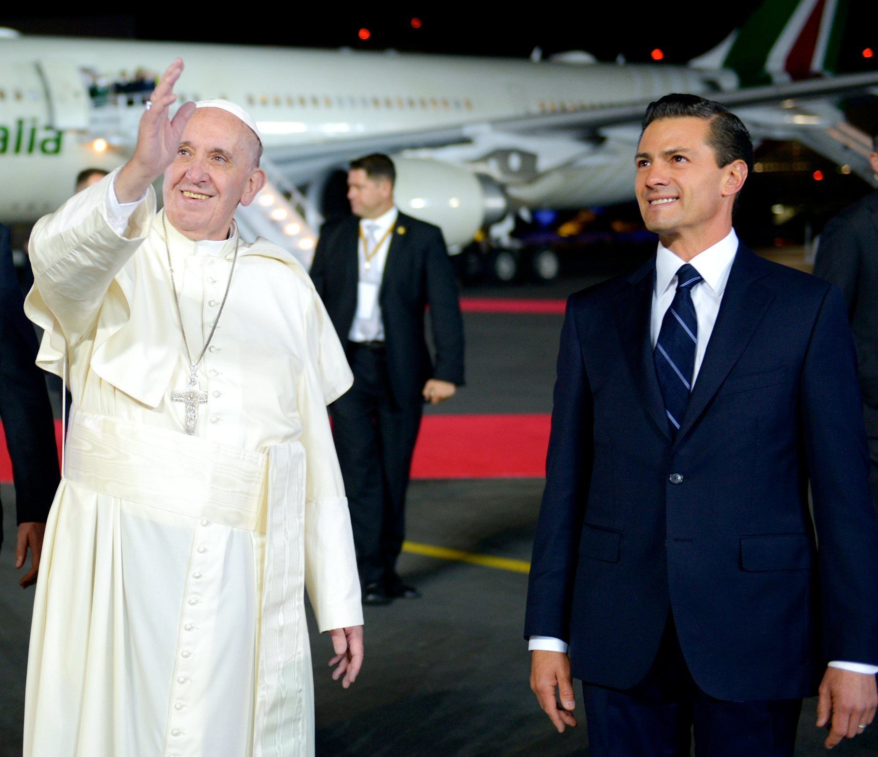El Papa Francisco se encuentra en México para realizar una visita pastoral y oficial. (Foto: Presidencia de la República) 