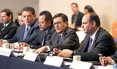 Se reunió el Secretario Ildefonso Guajardo Villarreal con dirigentes de la COPARMEX