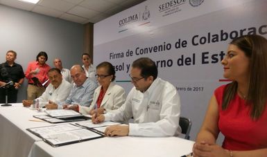 Indesol y Gobierno de Colima fortalecerán acciones hacia el PCS y Paimef en la entidad