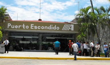 El Aeropuerto Internacional de Puerto Escondido aumenta movimiento de pasajeros, operaciones y carga aérea