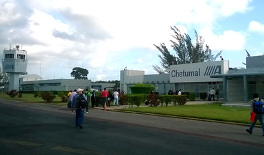 El Aeropuerto Internacional de Chetumal inicia el año con un incremento en el traslado de pasajeros y operaciones
