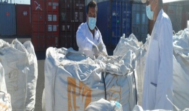 La Empresa no mostró la Autorización para la Exportación de los Residuos Peligrosos