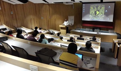 En el auditorio Fernando Ocaranza de la Facultad de Medicina de la UNAM, se impartió el curso.