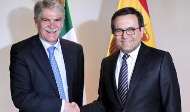 Secretario de Economía y Canciller de España reafirman su compromiso por fortalecer la relación económica bilateral
