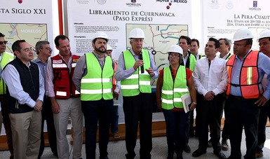 Construye SCT obras de infraestructura en Morelos para mejorar la conectividad del centro y sur del país: Ruiz Esparza