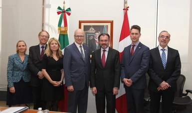Foreign Secretary Videgaray Meets with the Canadian Speaker of the House of Commons and Parliamentarians