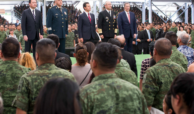 "México cuenta con Fuerzas Armadas profesionales, entregadas y siempre comprometidas con lealtad y patriotismo a la causa de México": EPN