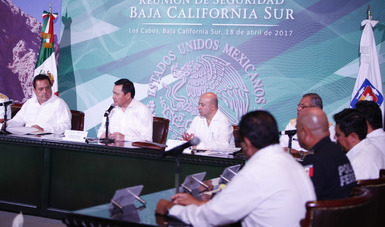 
Reunión de Seguridad en Baja California Sur