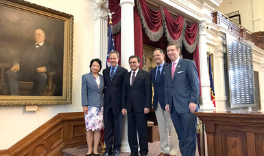 El Secretario de Economía concluyó su visita de trabajo a Austin, Texas