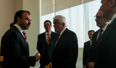Foreign Secretary Luis Videgaray Meets with U.S. Chamber of Commerce President Thomas Donohue